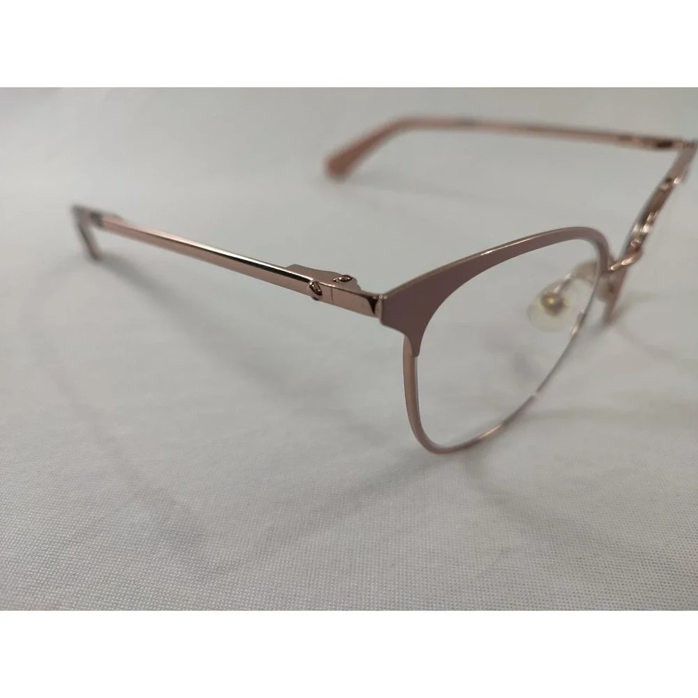 Kate Spade TANA/G 35J Rose‎ Gold Pink Cat Eye Eyeglasses *FRAMES ONLY* 140 Women